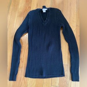 J. Crew Black Knit Sweater